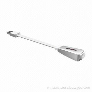 USB 3.0 to VGA Adapter, Supports Rotation to Portrait Mode for Full-page Editing